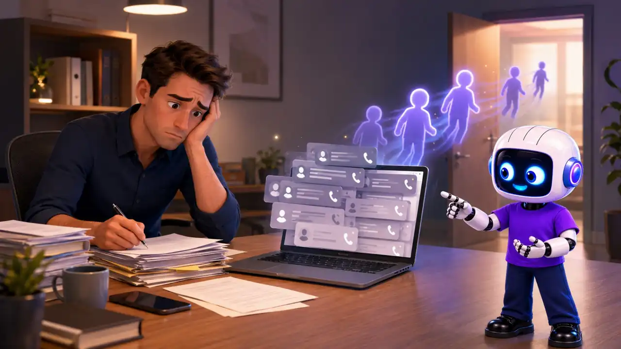 Agendly AI assistant helping reactivate cold leads