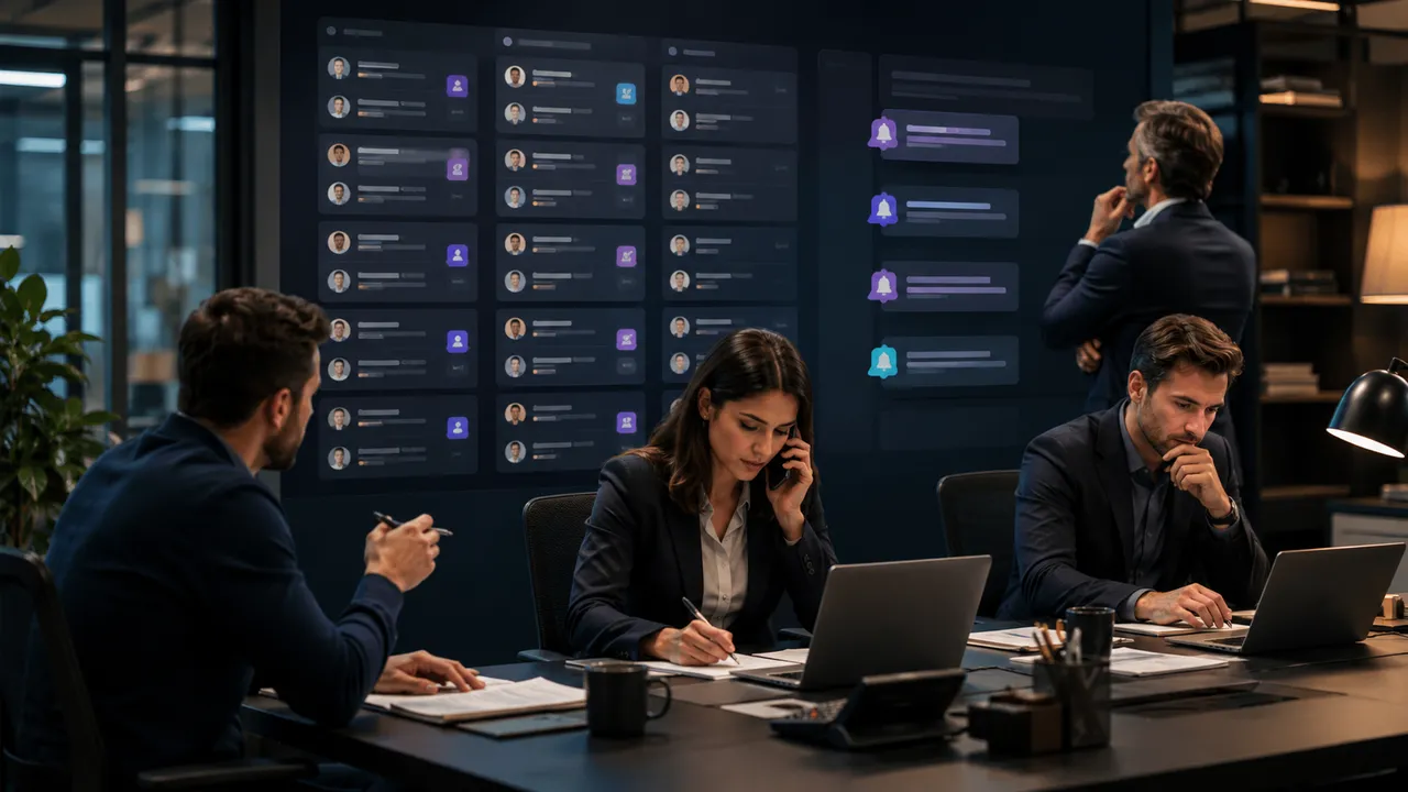 CRM audit of lead coverage and recorded follow-up activities