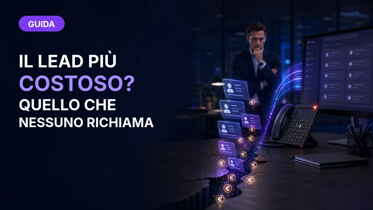 Il lead più costoso non è quello che paghi di più: è quello che nessuno richiama
