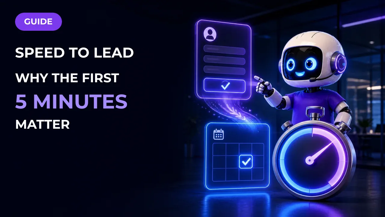 Speed to lead: why the first 5 minutes make a difference