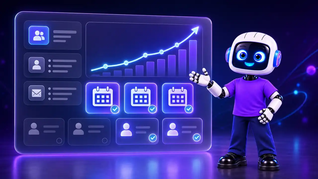 Cold lead reactivation campaign results dashboard