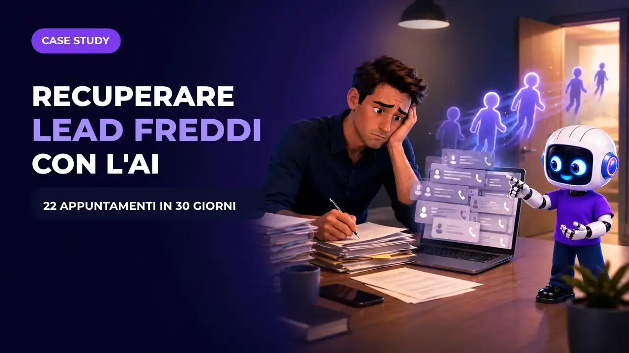 Come recuperare lead freddi con l'AI: 22 appuntamenti in 30 giorni